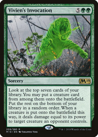 Vivien's Invocation [Core Set 2019] (M19 209)