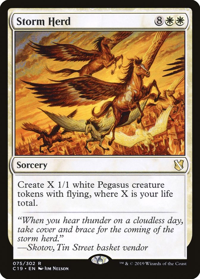 Storm Herd [Commander 2019] (C19 75)