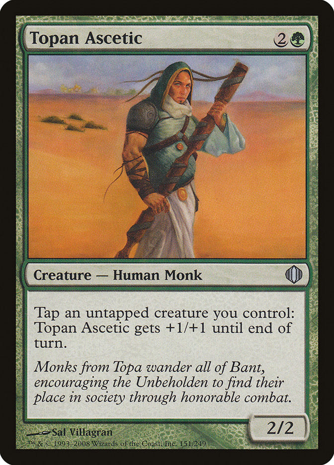 Topan Ascetic [Shards of Alara] (ALA 151)