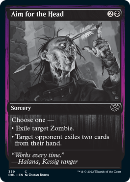 Aim for the Head [Innistrad: Double Feature] (DBL 359)