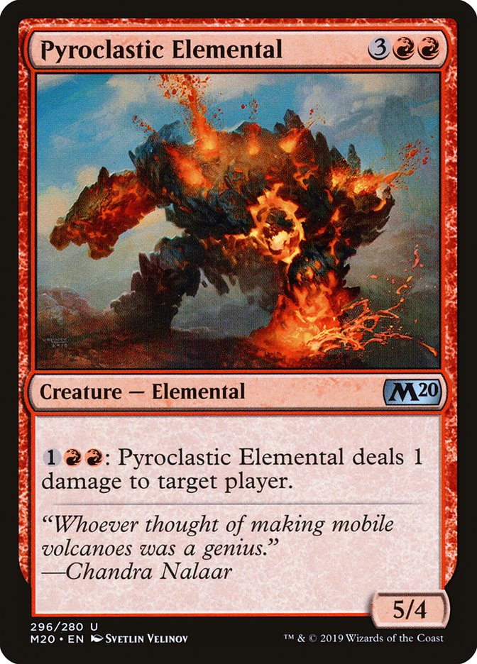 Pyroclastic Elemental [Core Set 2020] (M20 296)