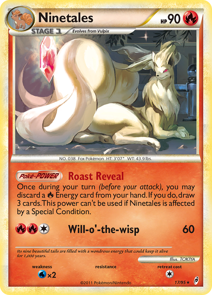 Ninetales (17/95) [Call of Legends]