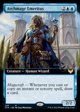 Archmage Emeritus (Extended) [Strixhaven: School of Mages] (STX 295)