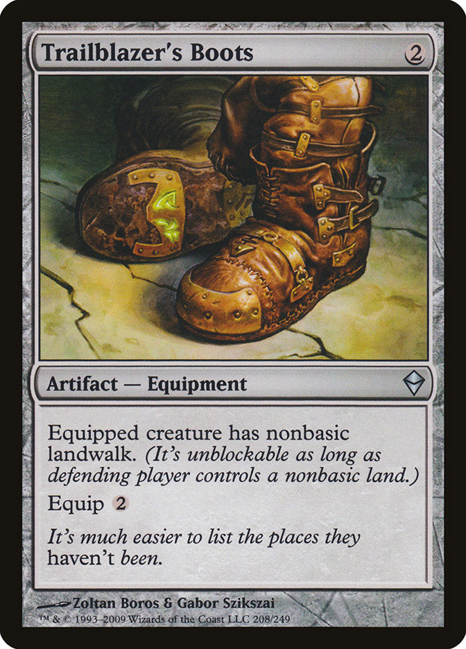 Trailblazer's Boots [Zendikar] (ZEN 208)