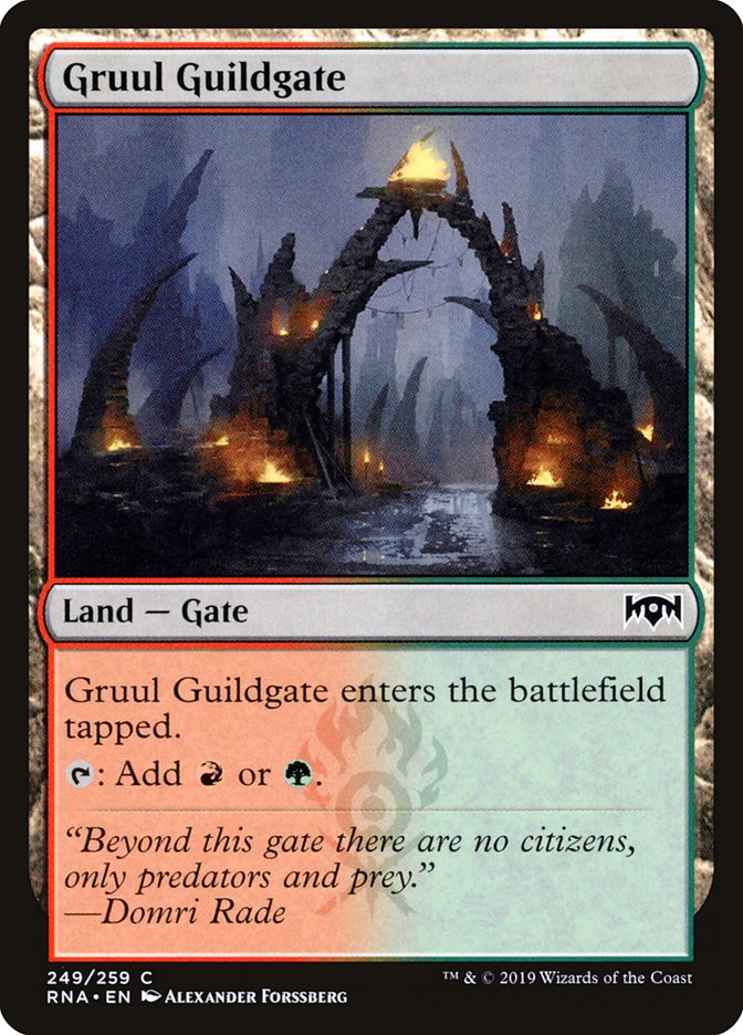 Gruul Guildgate (249/259) [Ravnica Allegiance] (RNA 249)