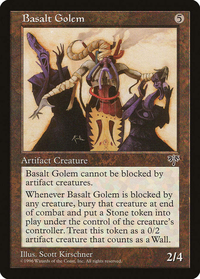 Basalt Golem [Mirage] (MIR 294)