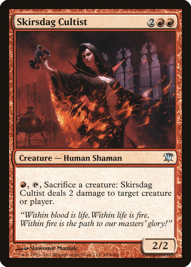 Skirsdag Cultist [Innistrad] (ISD 163)