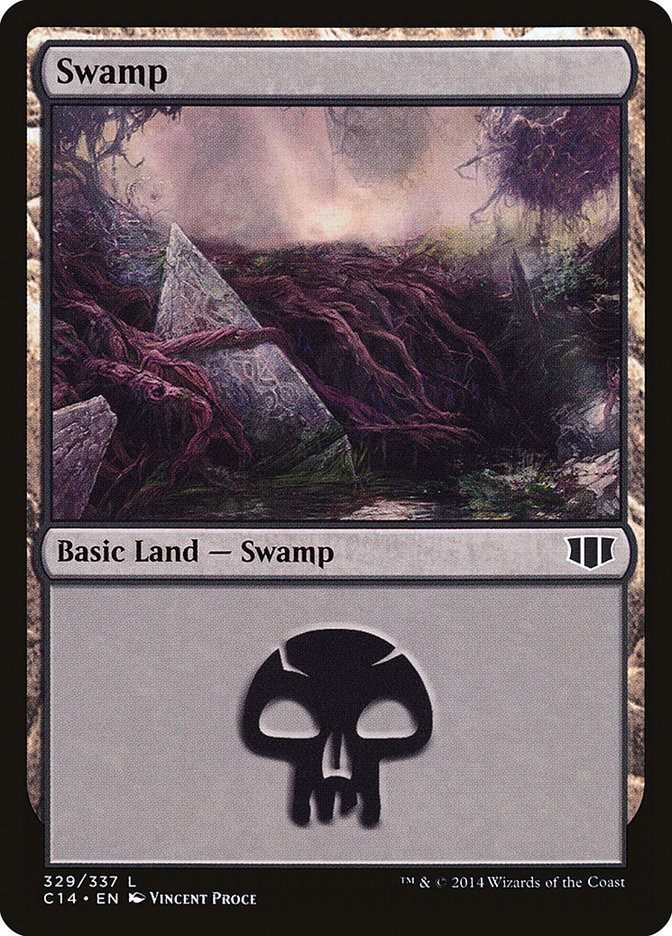 Swamp (#329) [Commander 2014] (C14 329)