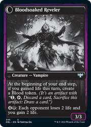 Restless Bloodseeker // Bloodsoaked Reveler [Innistrad: Double Feature] (DBL 395)