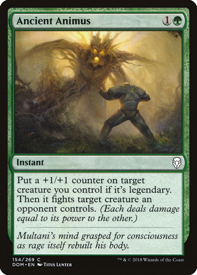 Ancient Animus [Dominaria] (DOM 154)