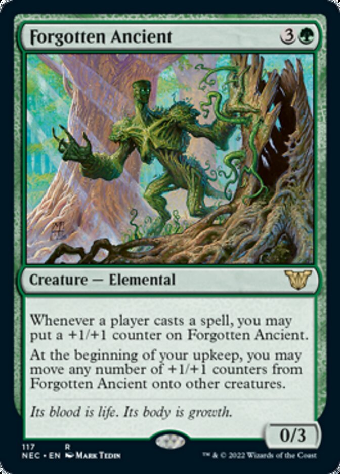 Forgotten Ancient [Kamigawa: Neon Dynasty Commander] (NEC 117)