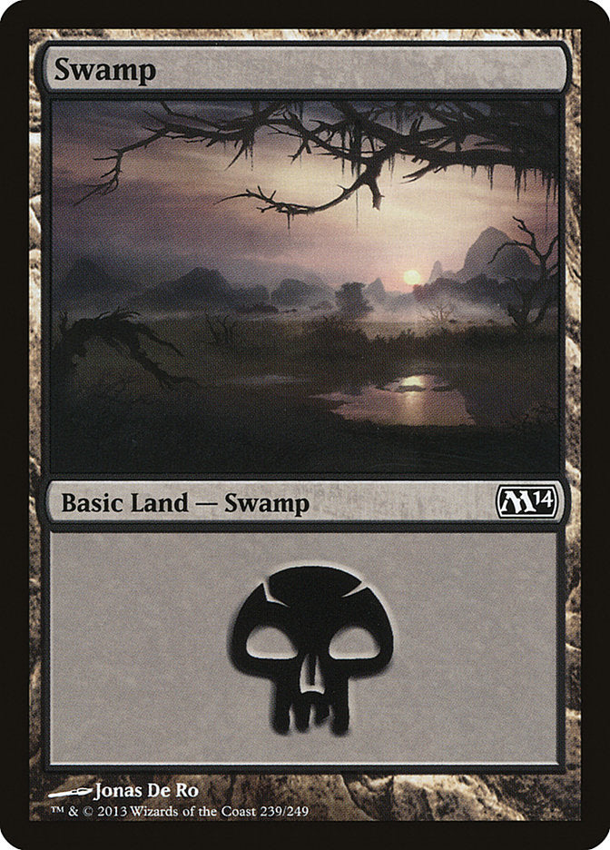 Swamp (#239) [Magic 2014] (M14 239)