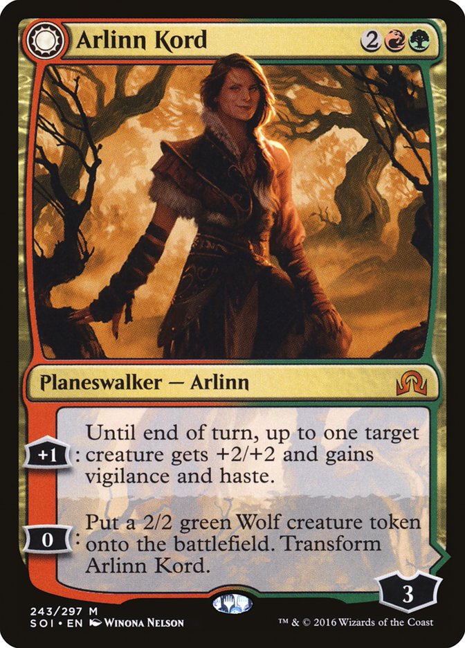 Arlinn Kord // Arlinn, Embraced by the Moon [Shadows over Innistrad] (SOI 243)