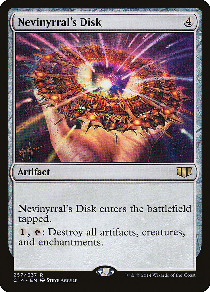 Nevinyrral's Disk [Commander 2014] (C14 257)