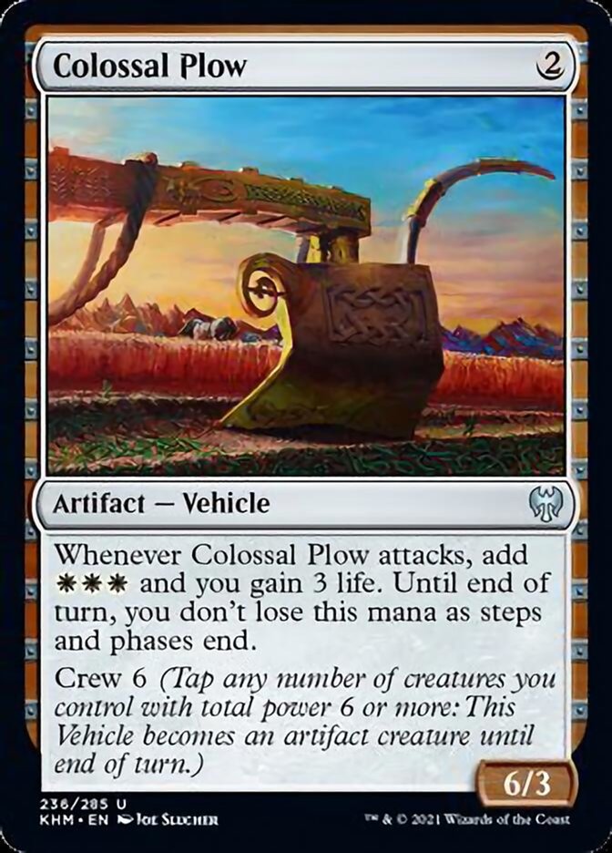Colossal Plow [Kaldheim] (KHM 236)