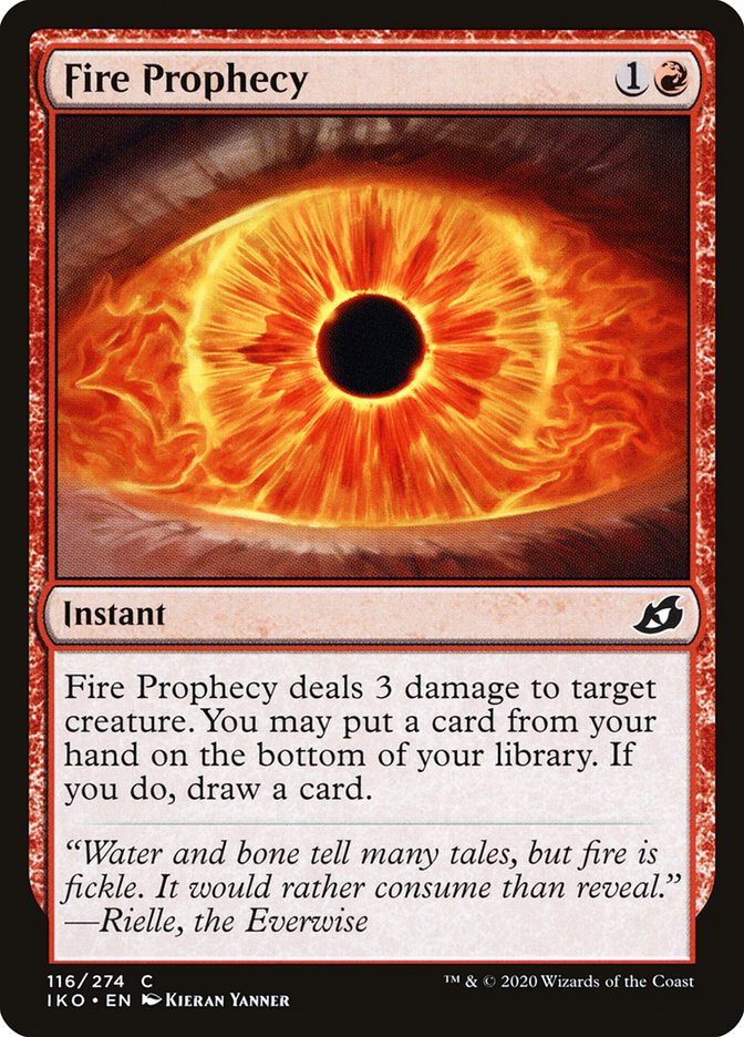 Fire Prophecy [Ikoria: Lair of Behemoths] (IKO 116)