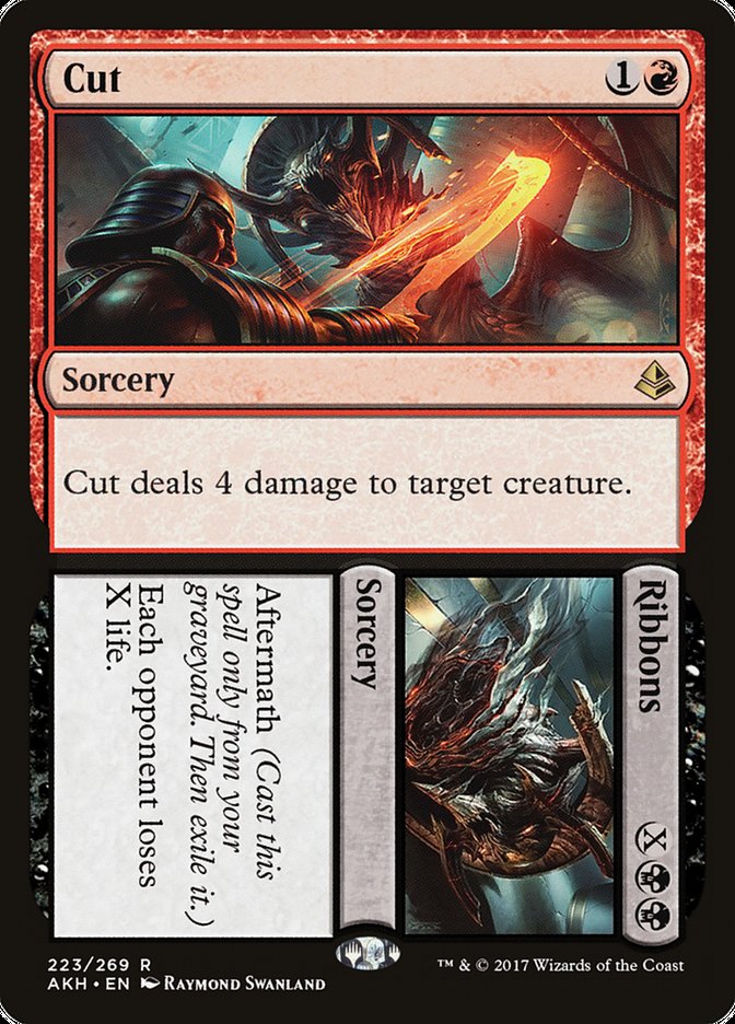 Cut // Ribbons [Amonkhet] (AKH 223)