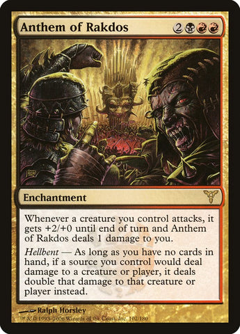 Anthem of Rakdos [Dissension] (DIS 102)