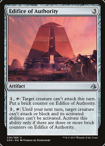 Edifice of Authority [Amonkhet] (AKH 226)