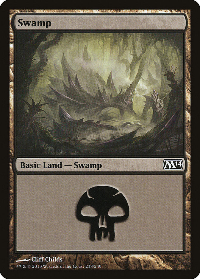 Swamp (#238) [Magic 2014] (M14 238)