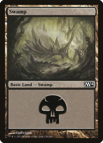 Swamp (#238) [Magic 2014] (M14 238)