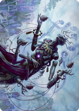 Myojin of Grim Betrayal Art Card [Kamigawa: Neon Dynasty Art Series] (ANEO 9)