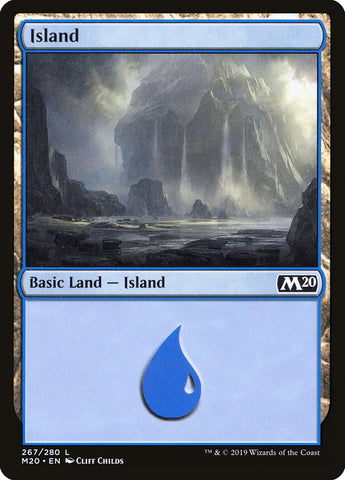 Island (#267) [Core Set 2020] (M20 267)