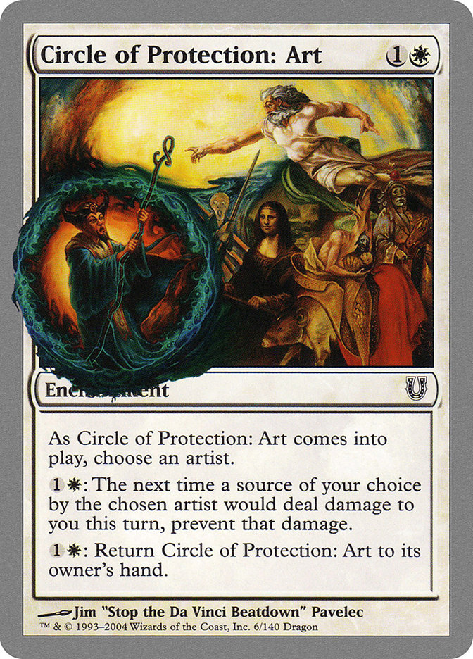 Circle of Protection: Art [Unhinged] (UNH 6)
