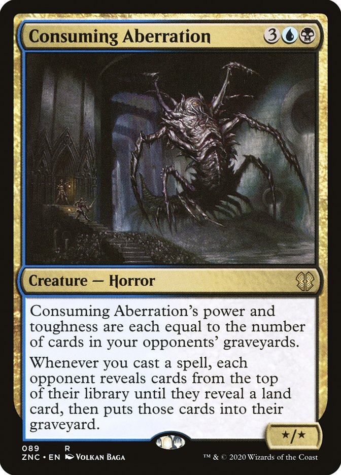 Consuming Aberration [Zendikar Rising Commander] (ZNC 89)