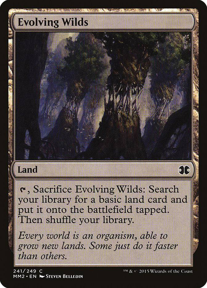 Evolving Wilds [Modern Masters 2015] (MM2 241)