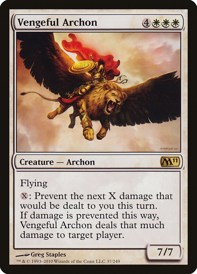Vengeful Archon [Magic 2011] (M11 37)