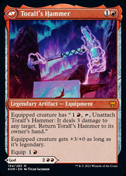 Toralf, God of Fury // Toralf's Hammer [Kaldheim] (KHM 154)