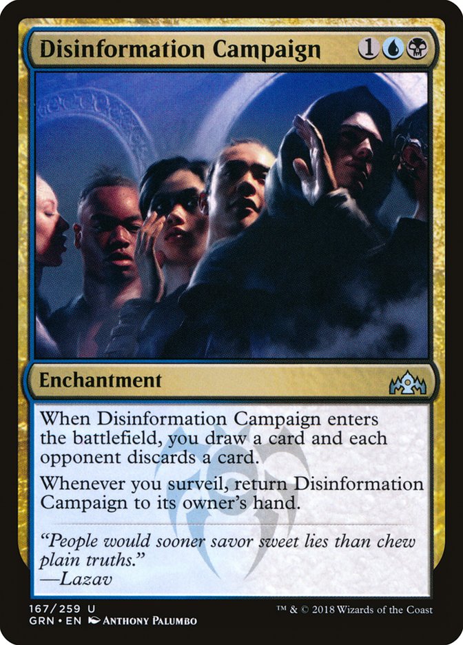 Disinformation Campaign [Guilds of Ravnica] (GRN 167)