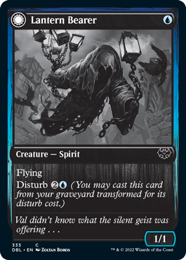 Lantern Bearer // Lanterns' Lift [Innistrad: Double Feature] (DBL 333)