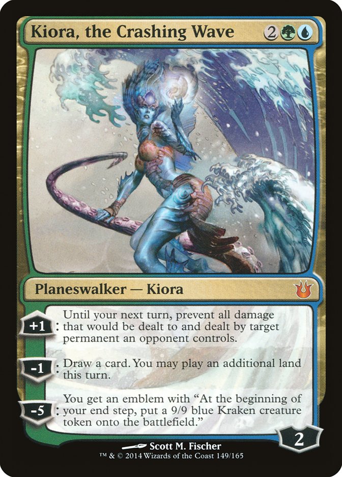 Kiora, the Crashing Wave [Born of the Gods] (BNG 149)