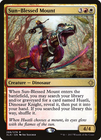 Sun-Blessed Mount [Ixalan] (XLN 288)