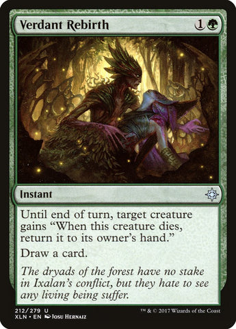 Verdant Rebirth [Ixalan] (XLN 212)