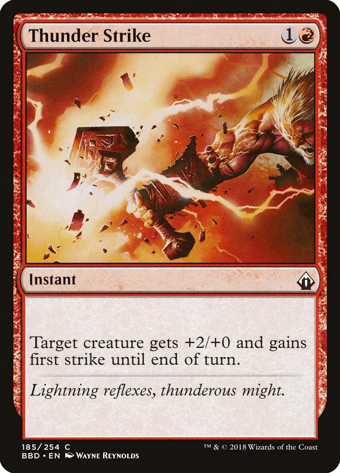 Thunder Strike [Battlebond] (BBD 185)
