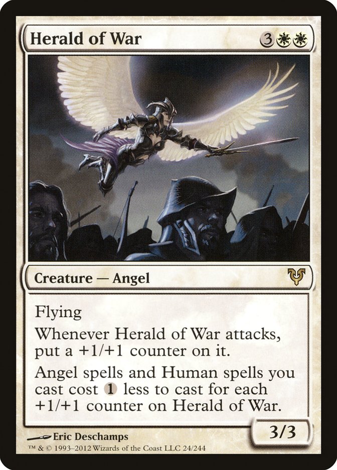 Herald of War [Avacyn Restored] (AVR 24)