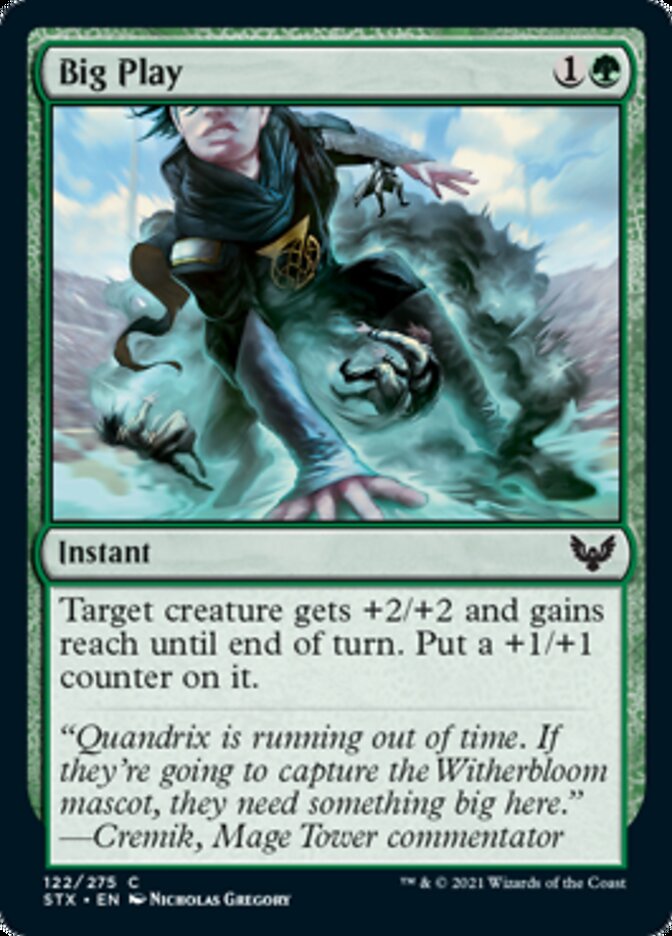 Big Play [Strixhaven: School of Mages] (STX 122)