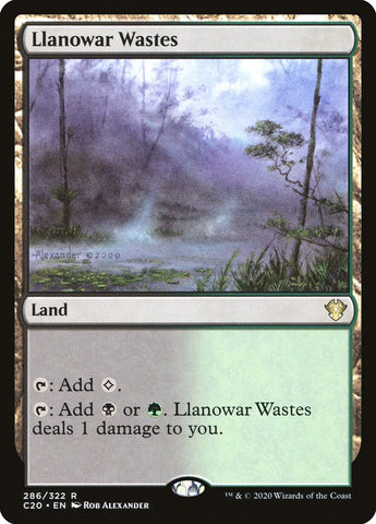 Llanowar Wastes [Commander 2020] (C20 286)