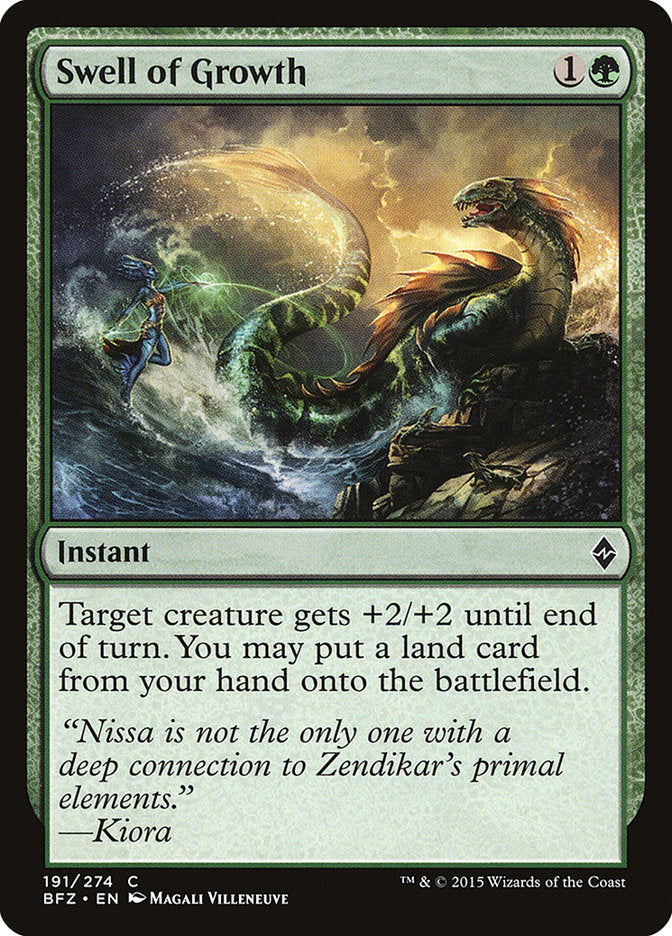 Swell of Growth [Battle for Zendikar] (BFZ 191)