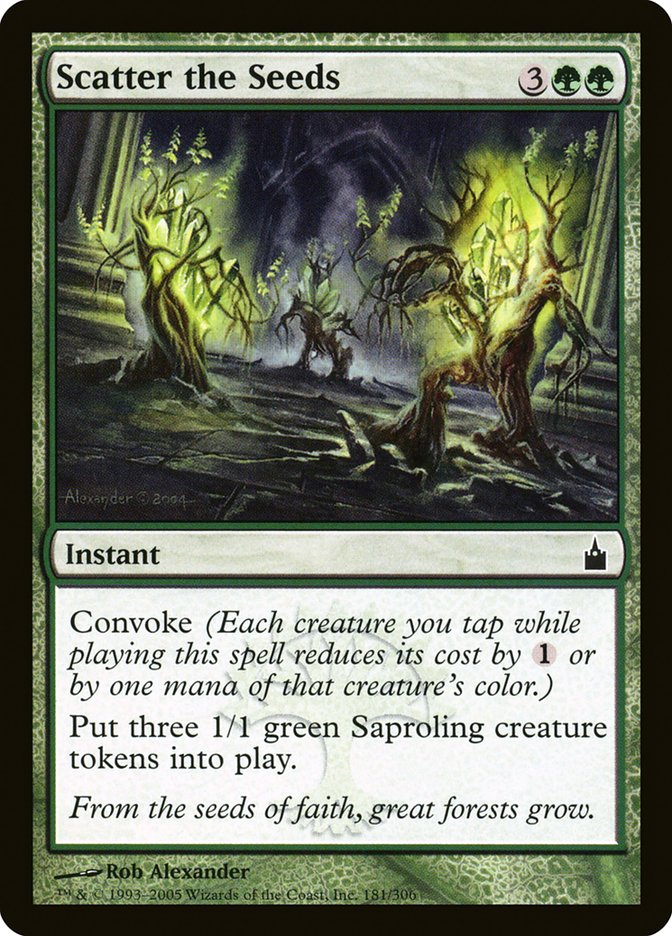Scatter the Seeds [Ravnica: City of Guilds] (RAV 181)