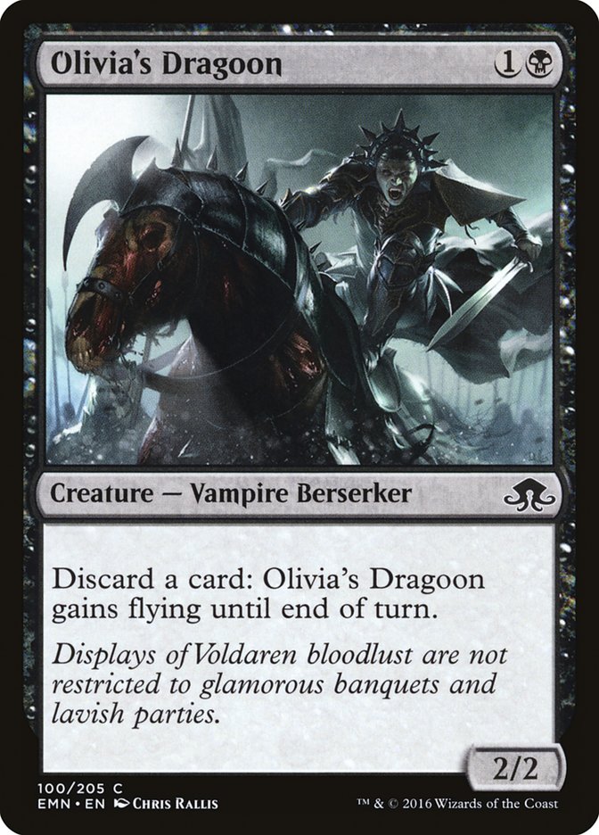 Olivia's Dragoon [Eldritch Moon] (EMN 100)