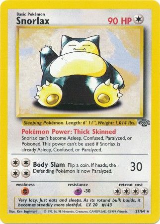 Snorlax (27/64) [Jungle]