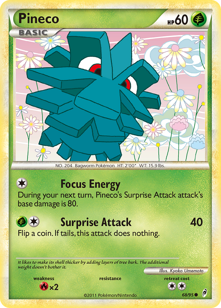 Pineco (68/95) [Call of Legends]