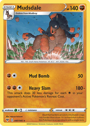 Mudsdale (97) [Sword & Shield: Vivid Voltage]