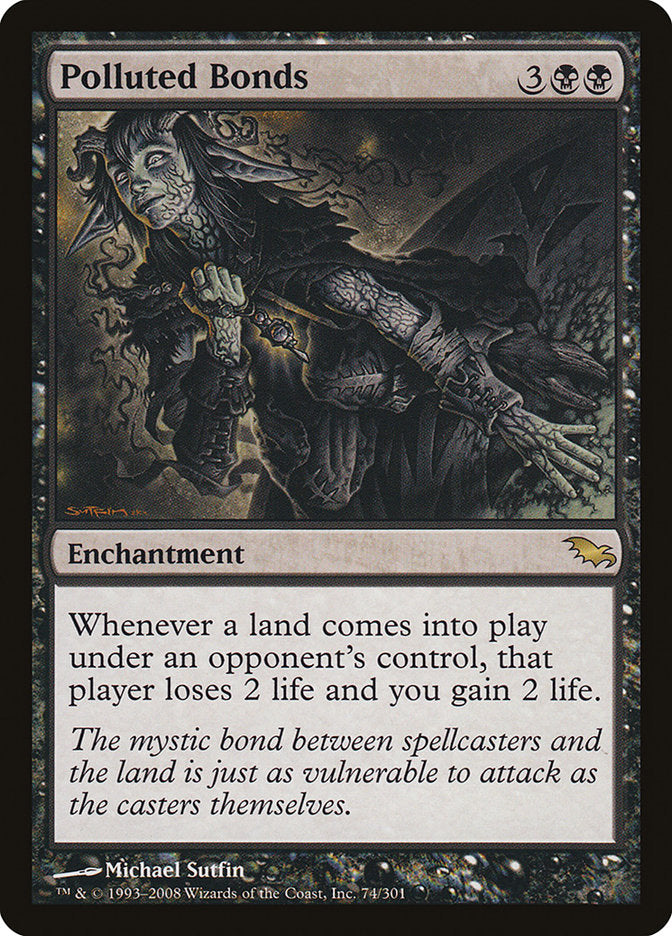 Polluted Bonds [Shadowmoor] (SHM 74)