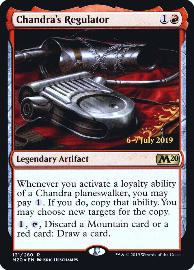 Chandra's Regulator  [Core Set 2020 Prerelease Promos] (PM20 131S)