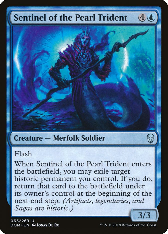 Sentinel of the Pearl Trident [Dominaria] (DOM 65)